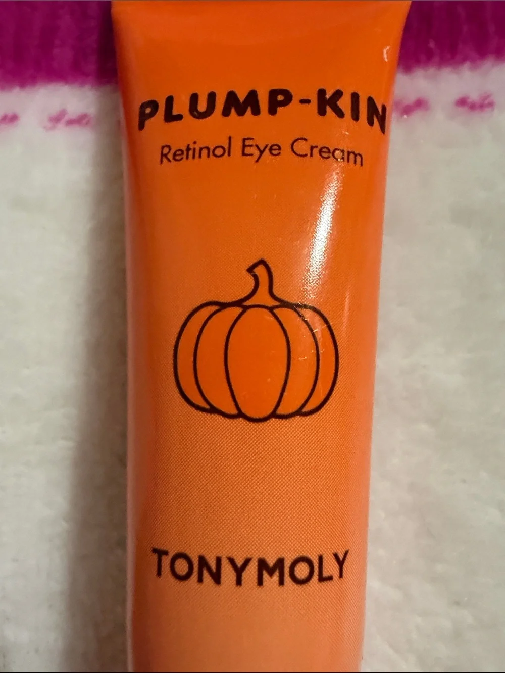 TONYMOLY Plump-Kin Retinol Body Serum & Eye Patch Set — Orange